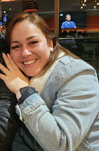 Antes de  ⁠Lizeth